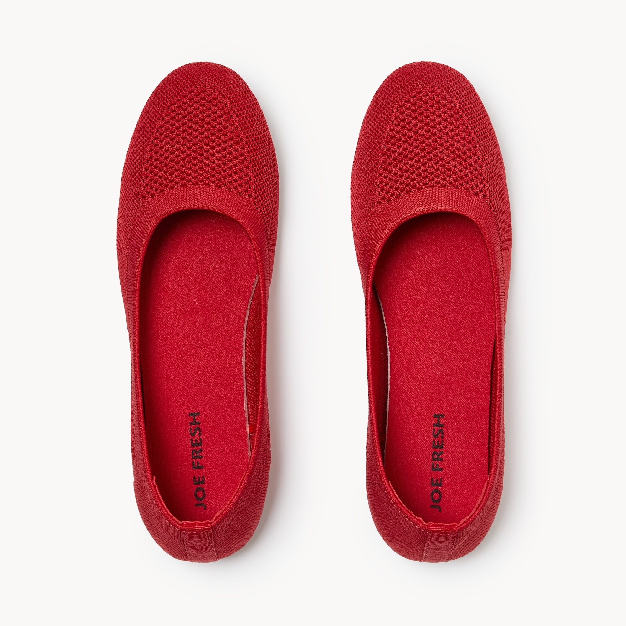 Ballerines en tricot