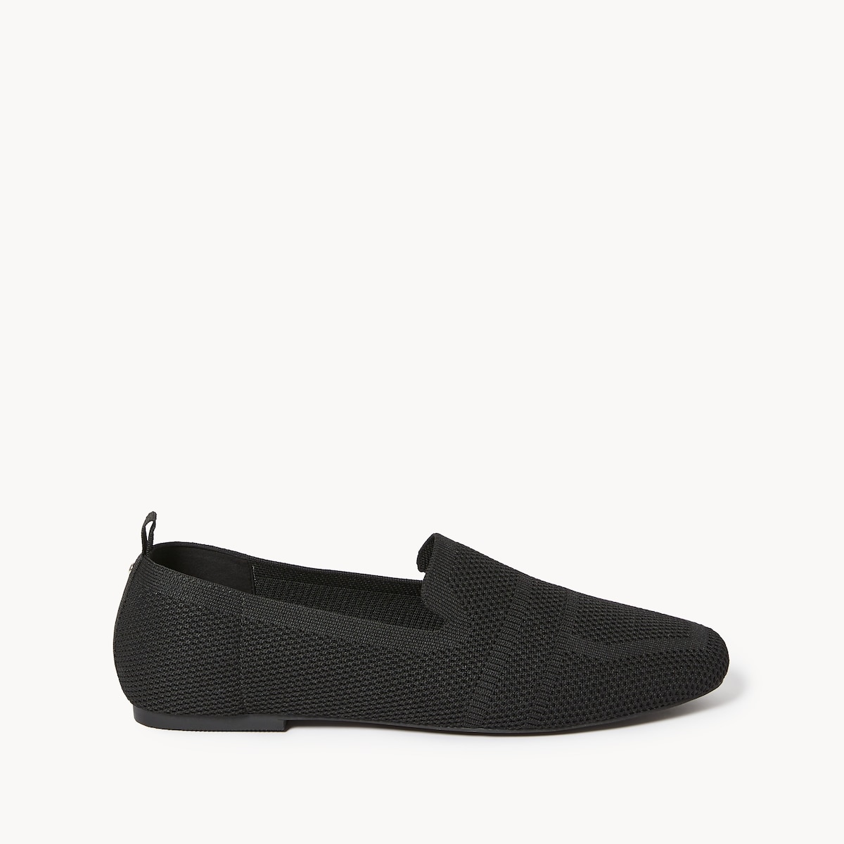 Mocassins en tricot - Noir