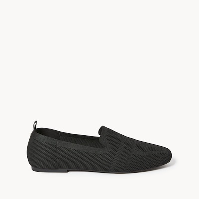 Mocassins en tricot - Noir