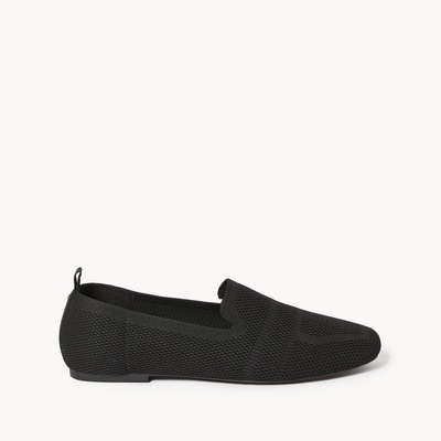 Knit Loafers - Black