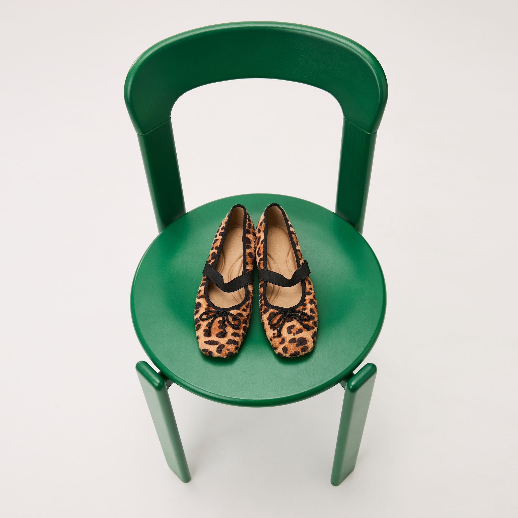 Leopard Print Ballerina Flats