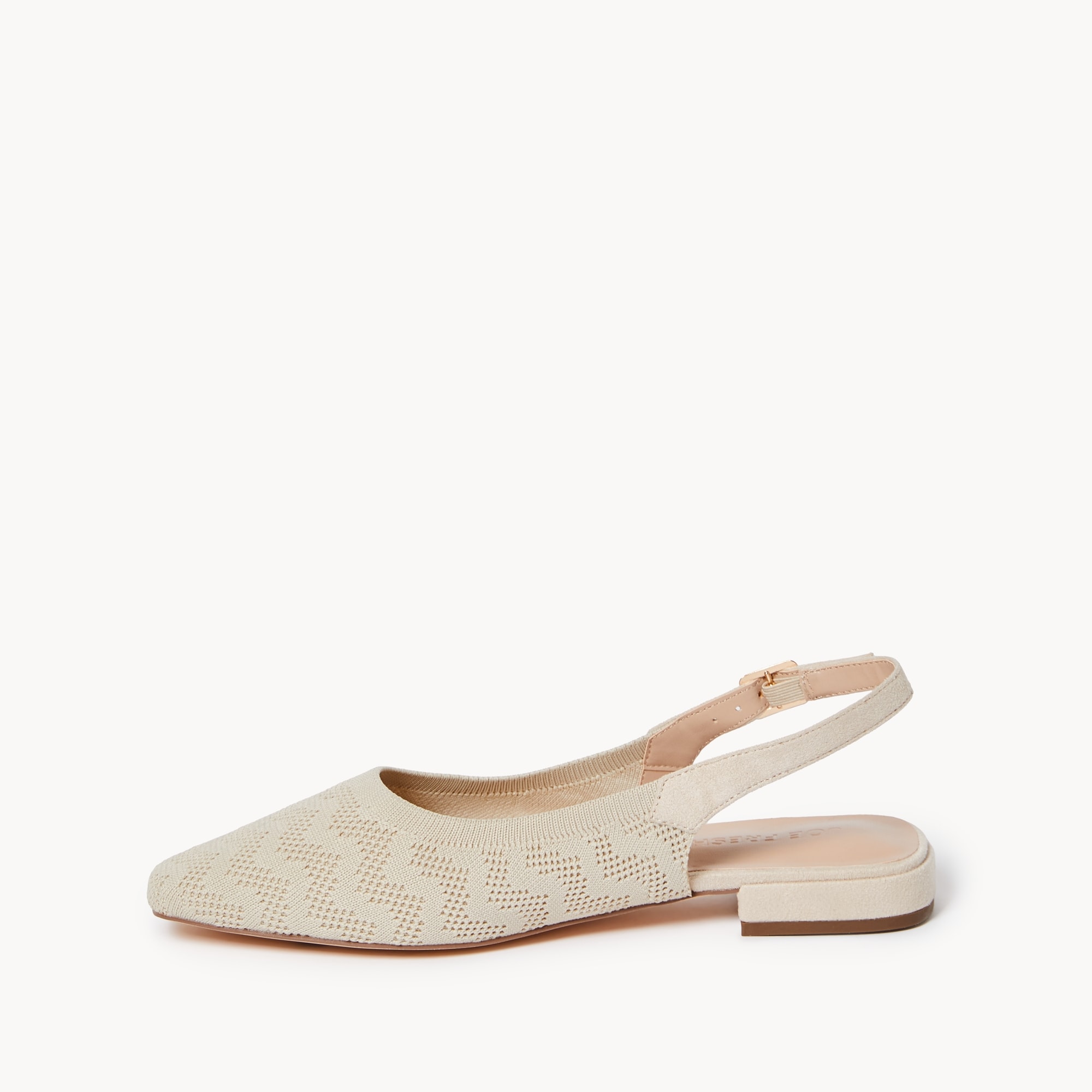 Mules à bride en tricot