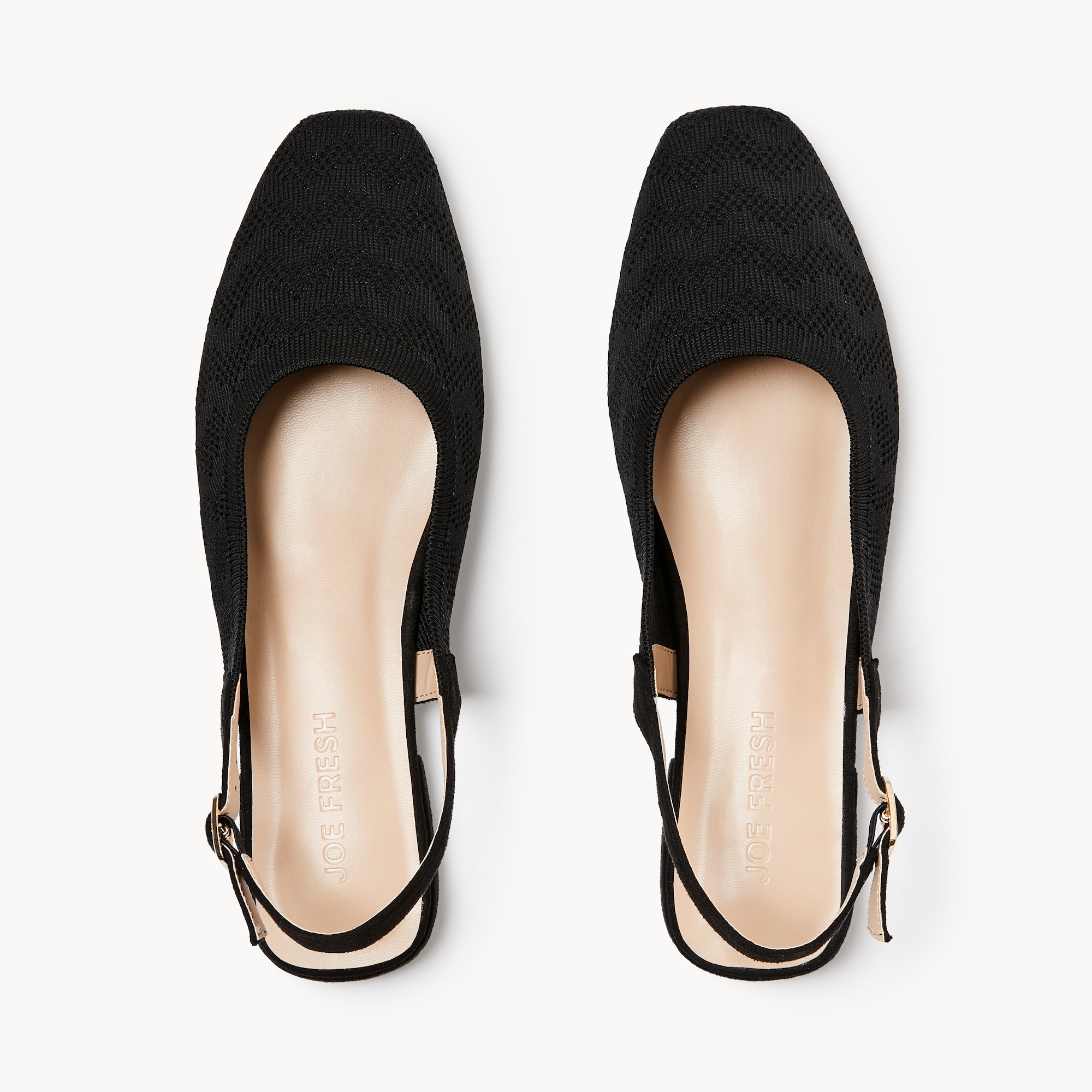 Knit Slingback Mules