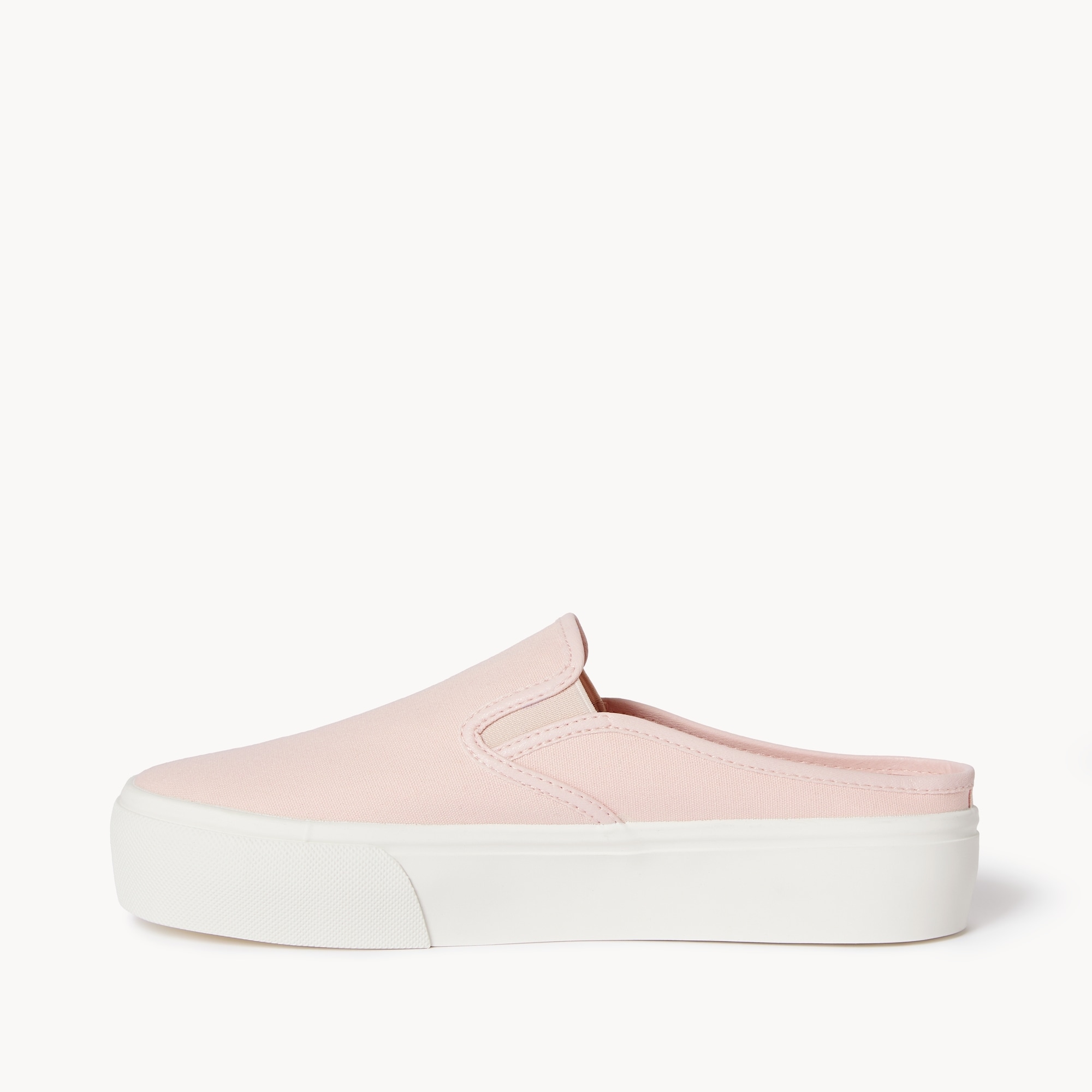 Mules sans attache en toile