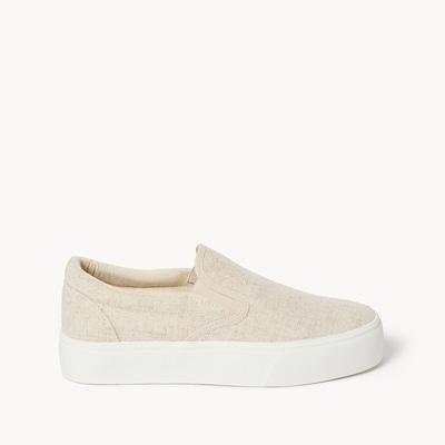 Canvas Sneakers - Cream