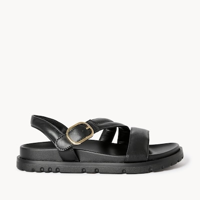 Sandales à brides - Noir