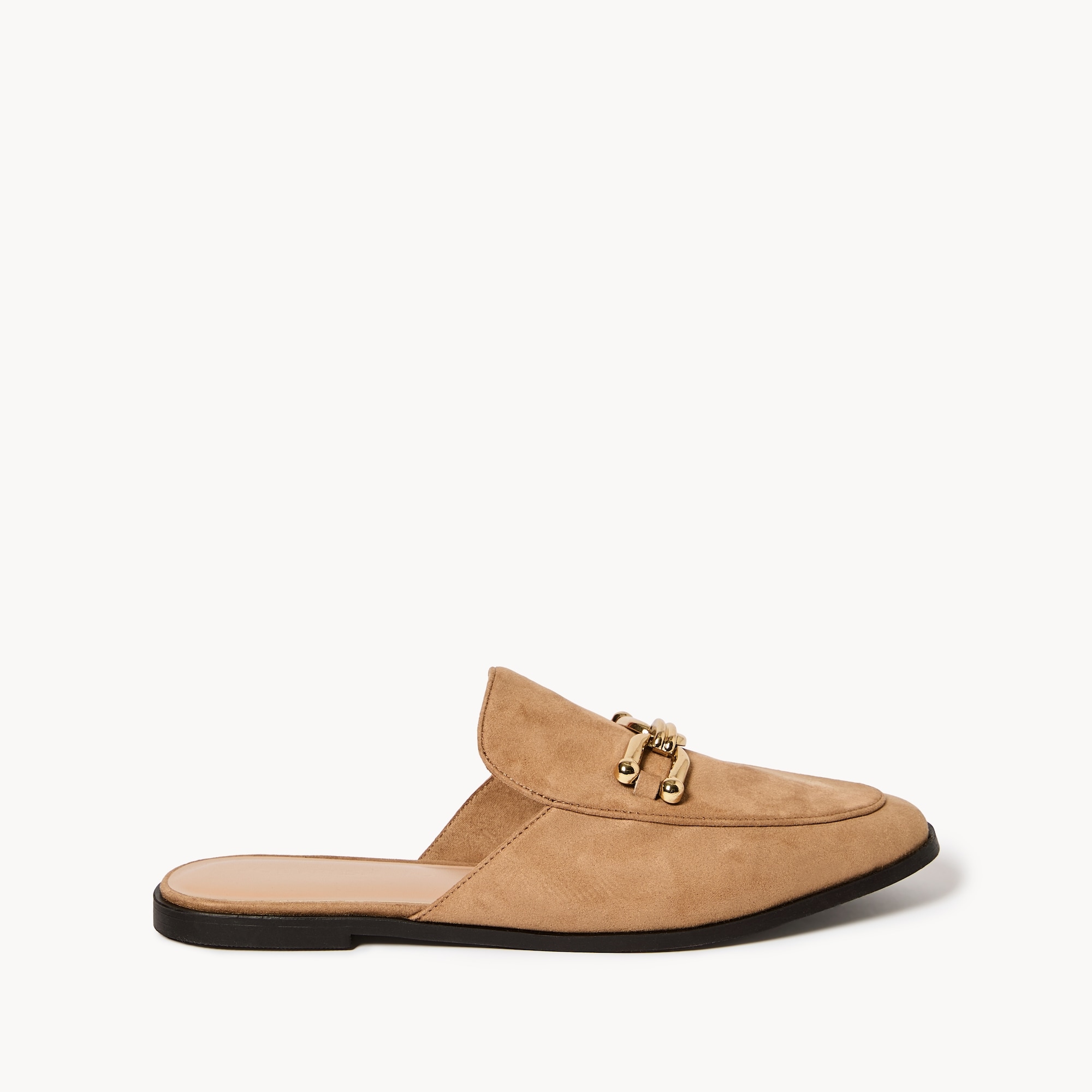 Dressy Mules in Camel from Joe Fresh