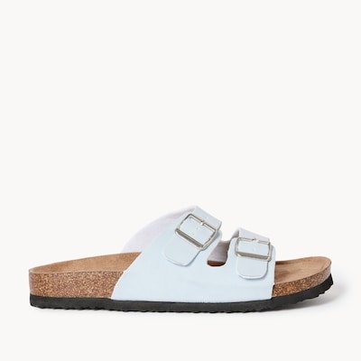 Sandales à double boucle - Bleu