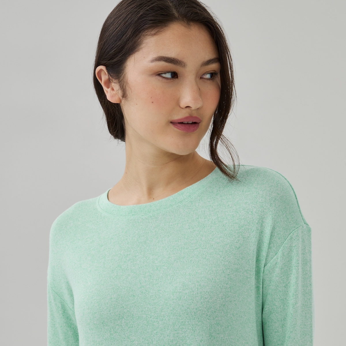 Hacci Lounge Sweatshirt - Aqua Mix