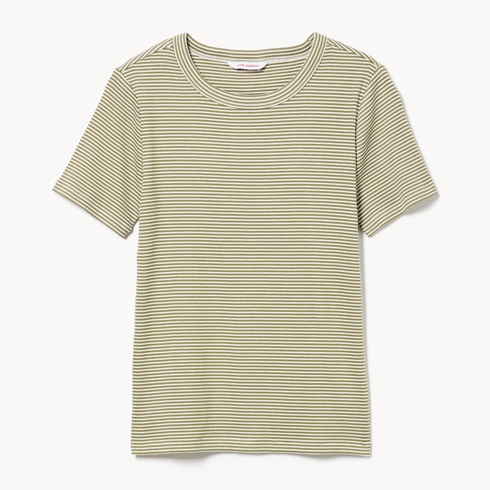 T-shirt en tricot côtelé