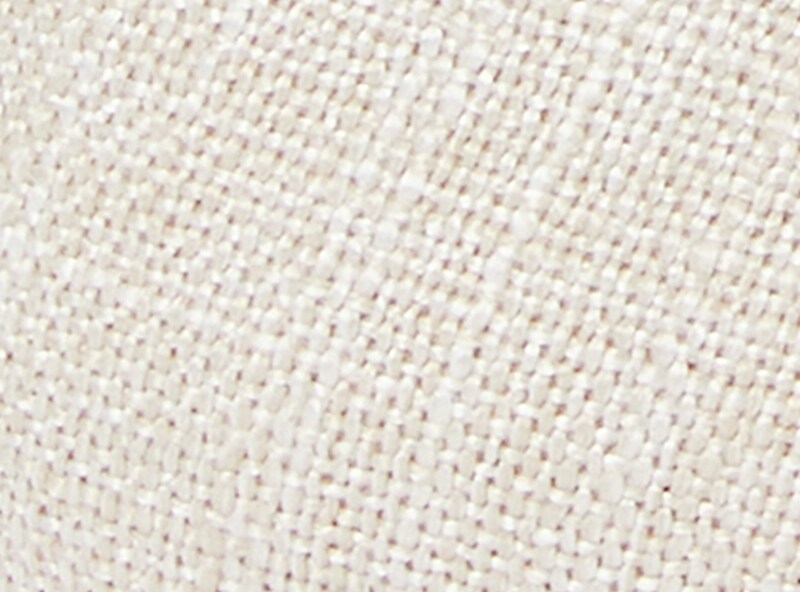 Linen Square Toe Flats