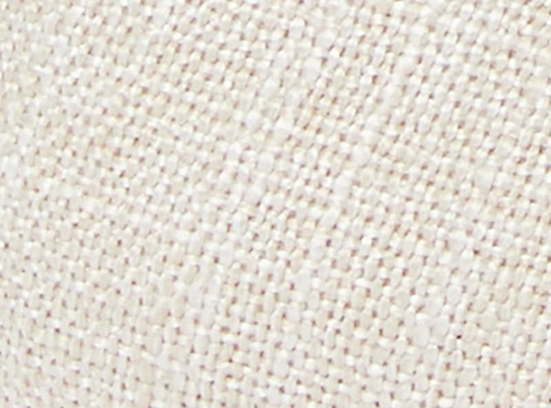 Linen Square Toe Flats