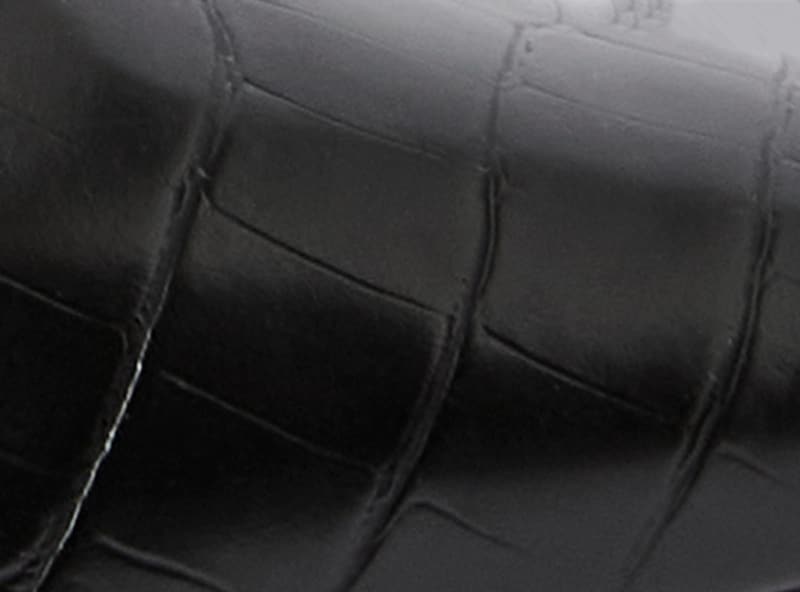 Croc Embossed Slingback Heels