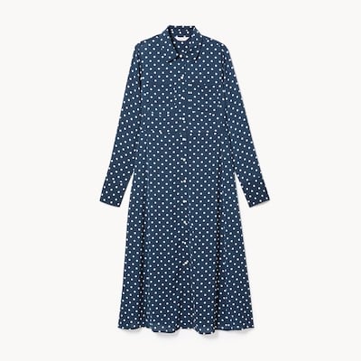 Joe Fresh Robe maxi imprimée à manches longues 1 ea, 49,00 $/1ch