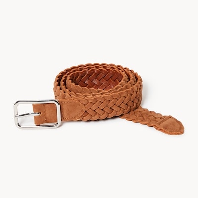 Ceinture tressée - Beige Pâle