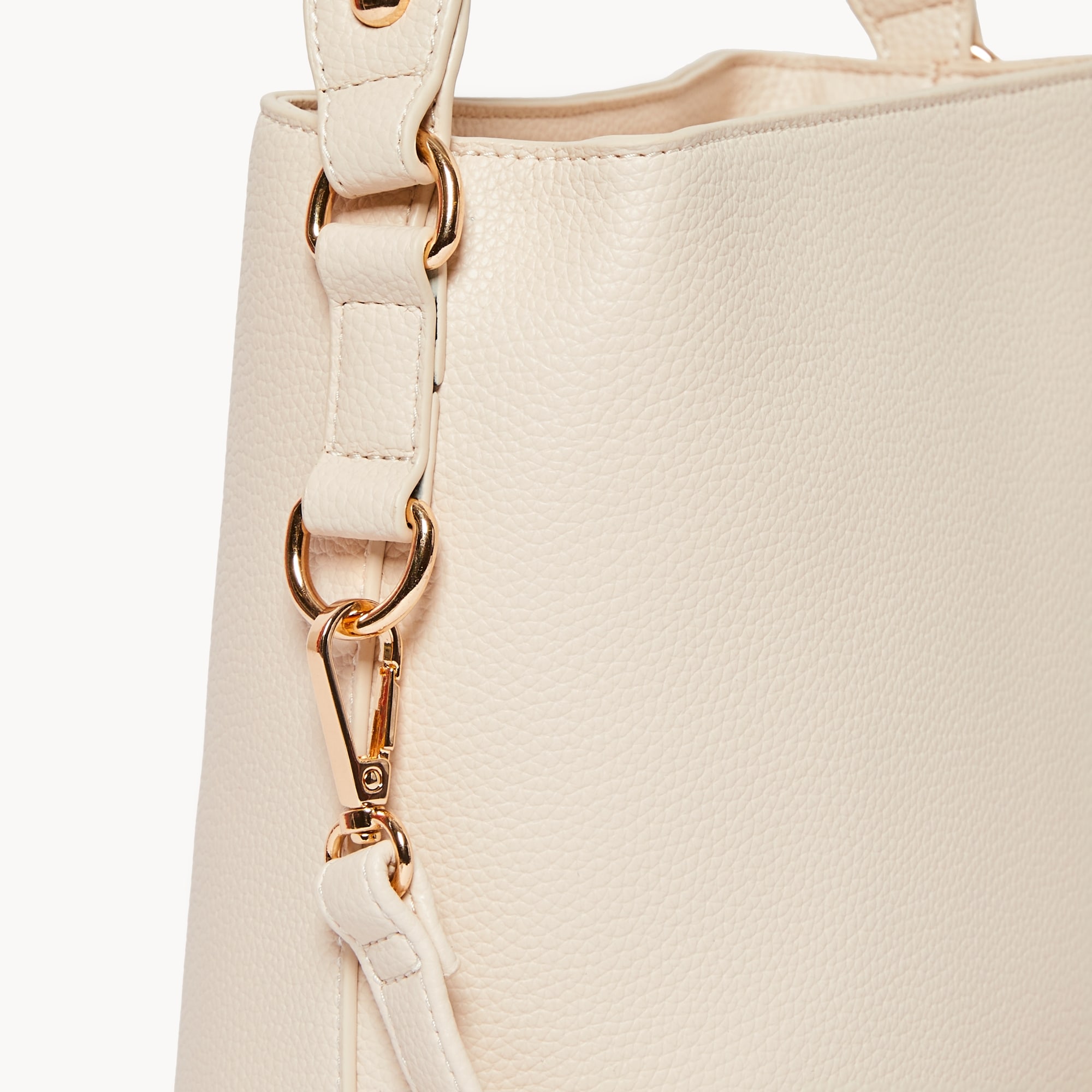 Bucket Bag in Ivory from Joe Fresh