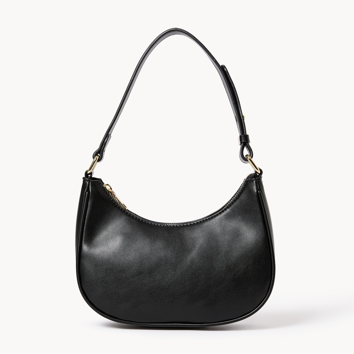 Crescent Shoulder Bag - Black