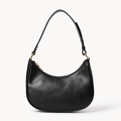 Crescent Shoulder Bag - Black
