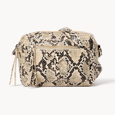 Crossbody Camera Bag - Light Brown