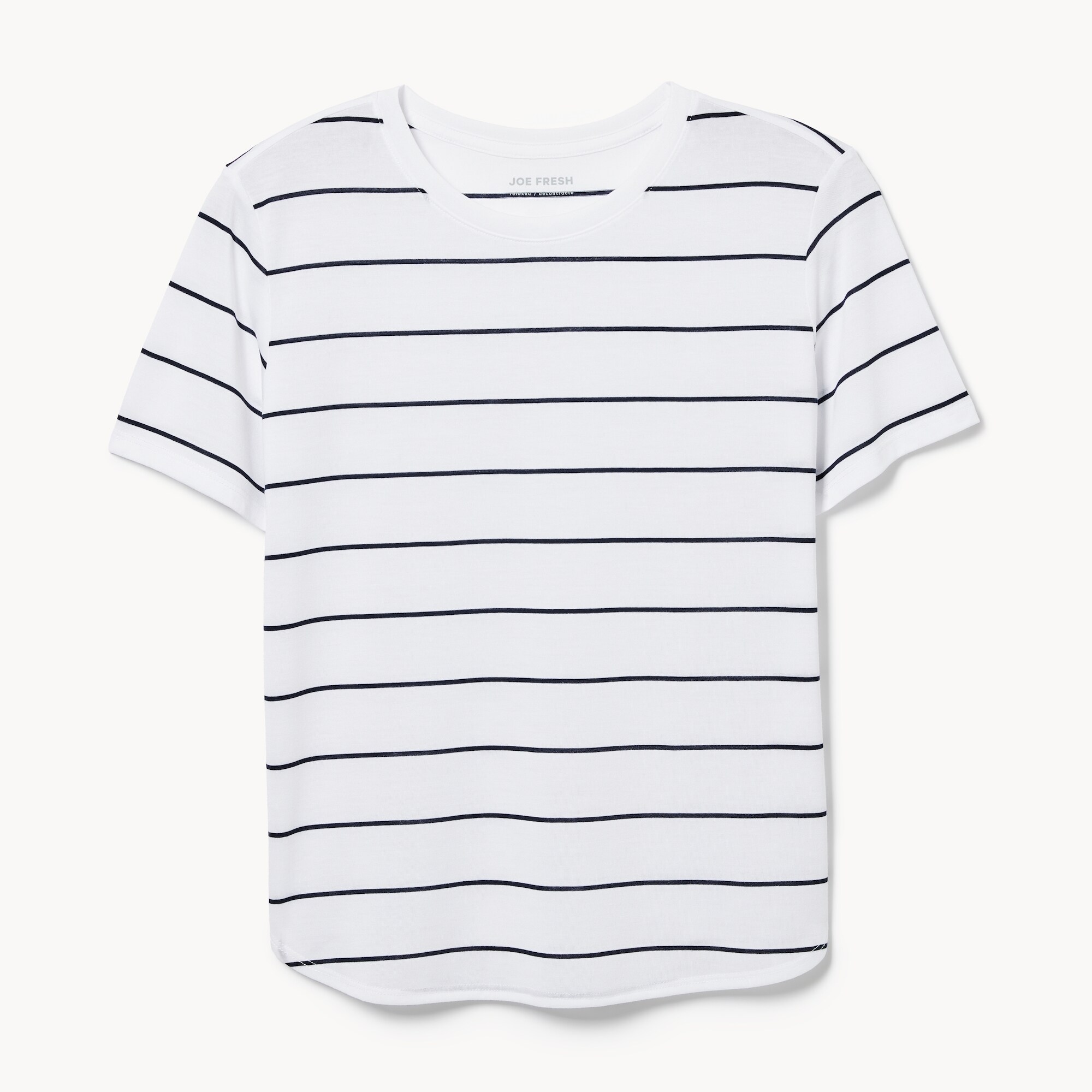 Striped Crewneck T-Shirt