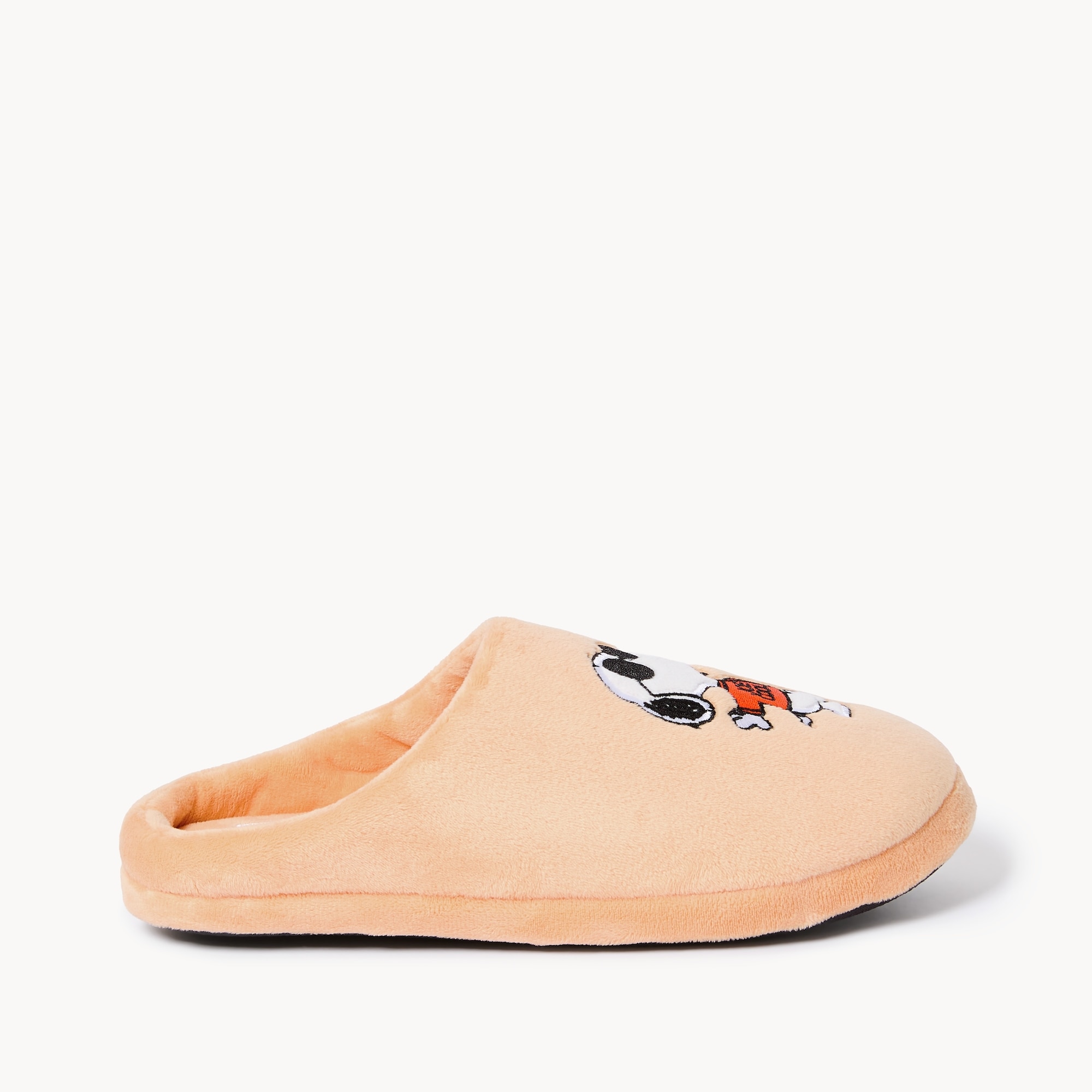 Peanuts Slippers in Orange from Joe Fresh