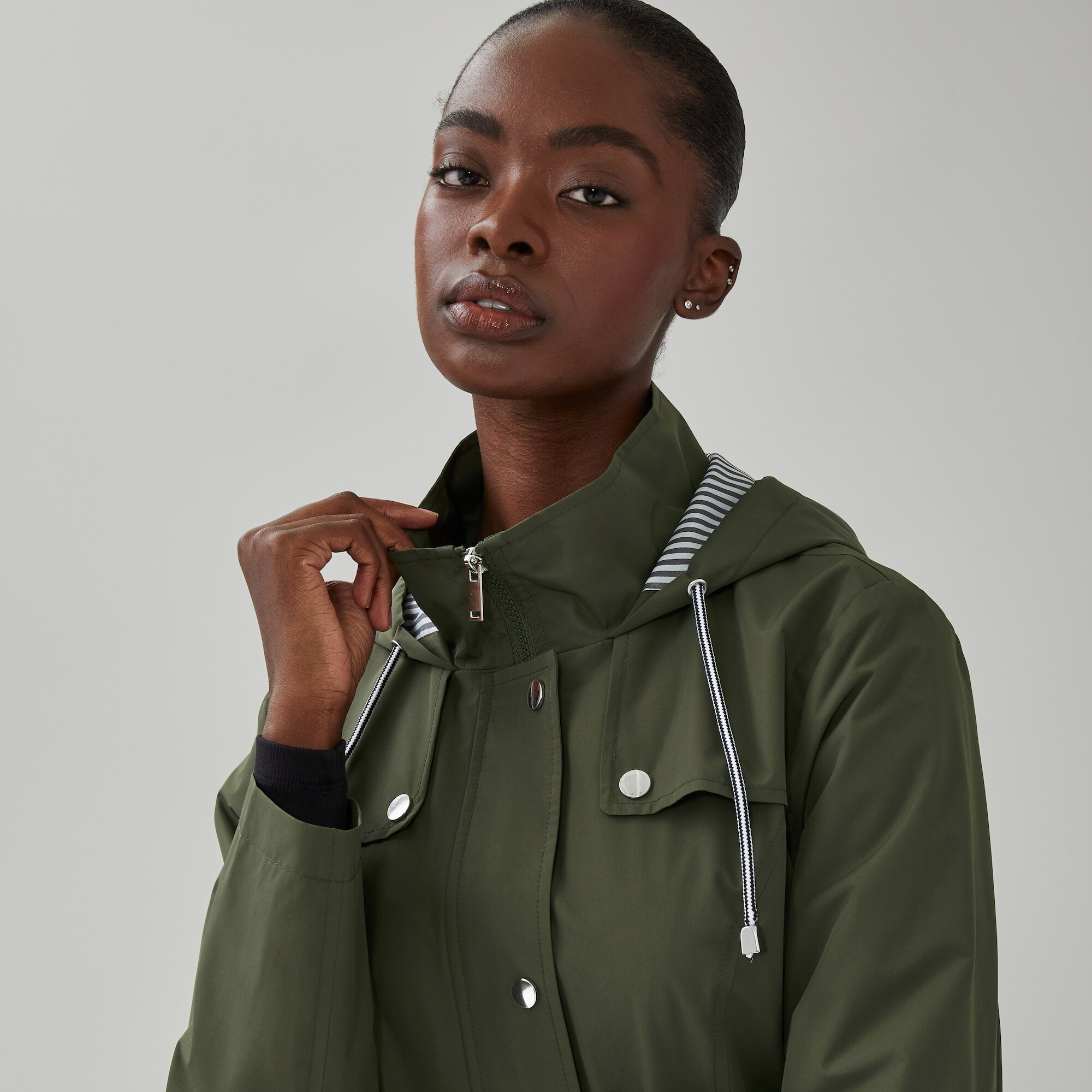 Veste imperméable à capuchon NVLT