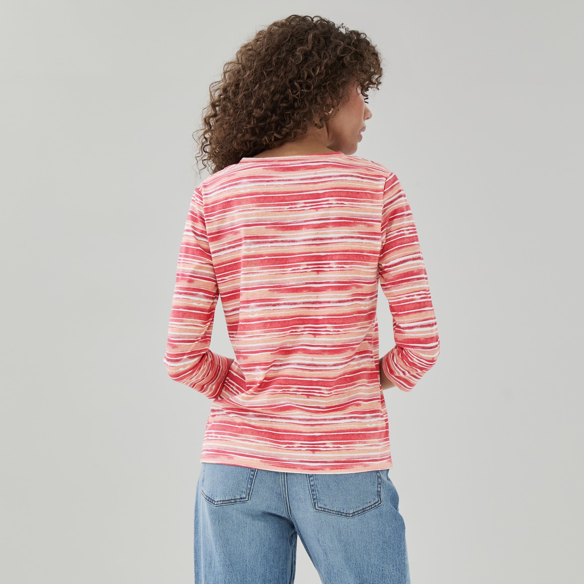 Novelti 3/4 Sleeve Henley