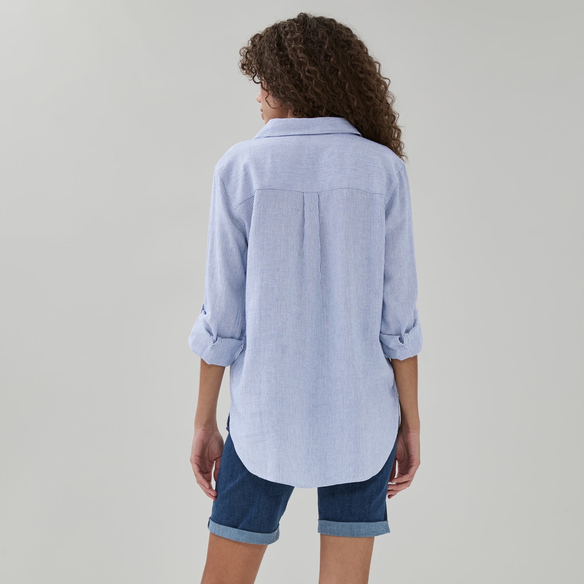 Ellen Tracy Linen Blend Shirt