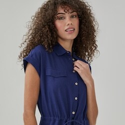 Ellen Tracy Ellen Tracy Linen Blend Dress - 1 ea