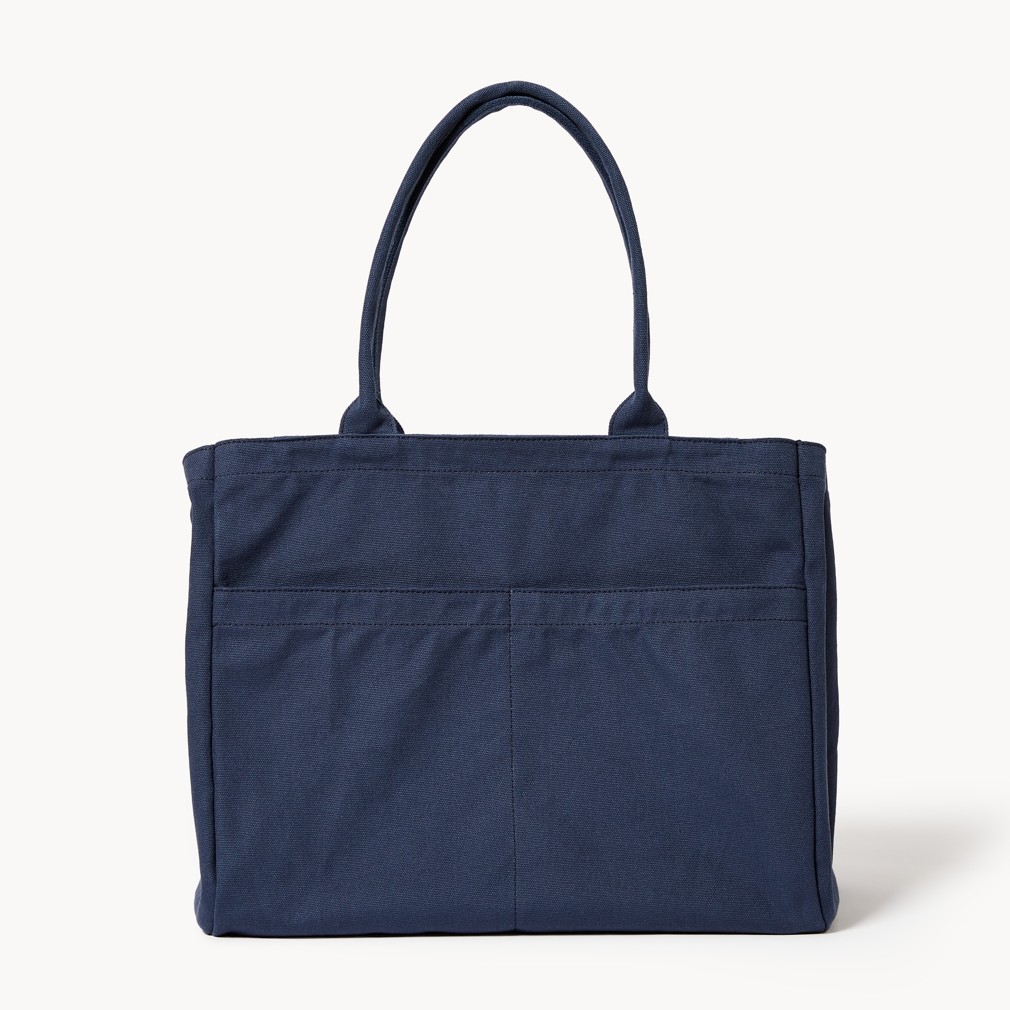 Canvas Tote Bag in Navy from Joe Fresh