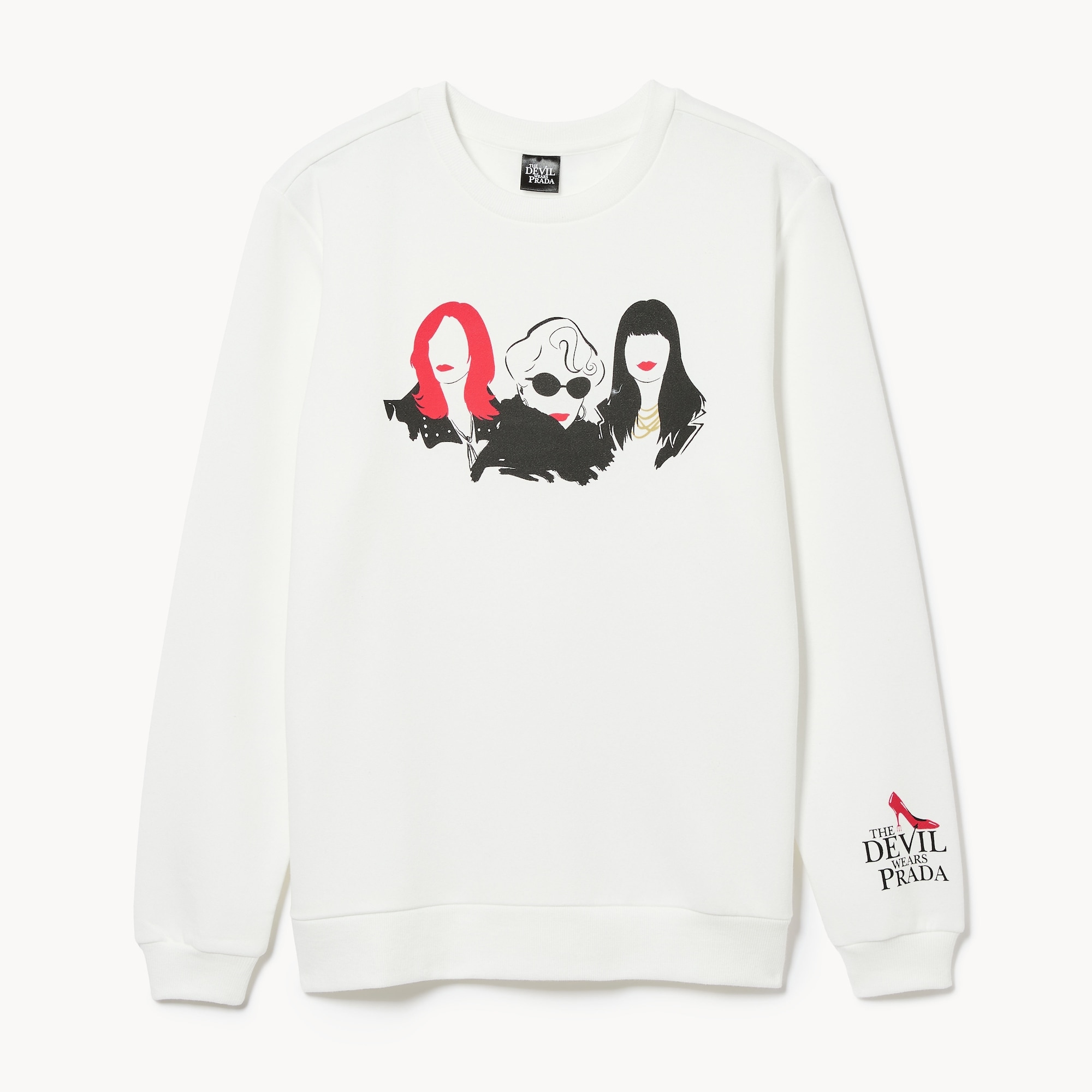The Devil Wears Prada Sweatshirt in Off White from Joe Fresh