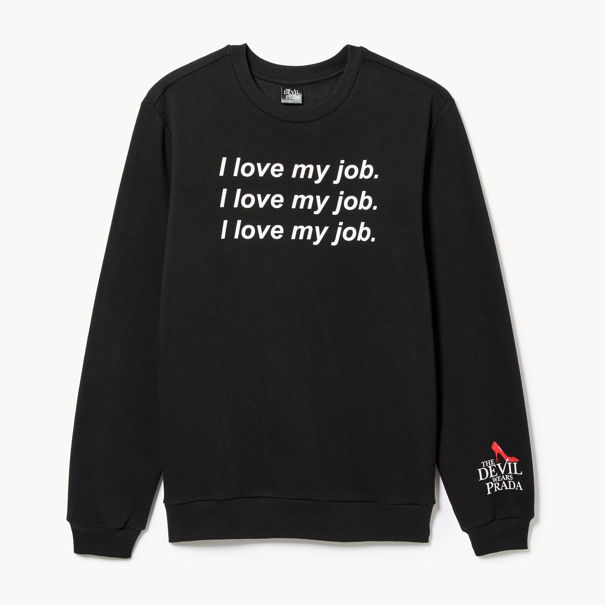 The Devil Wears Prada Sweatshirt in Black from Joe Fresh