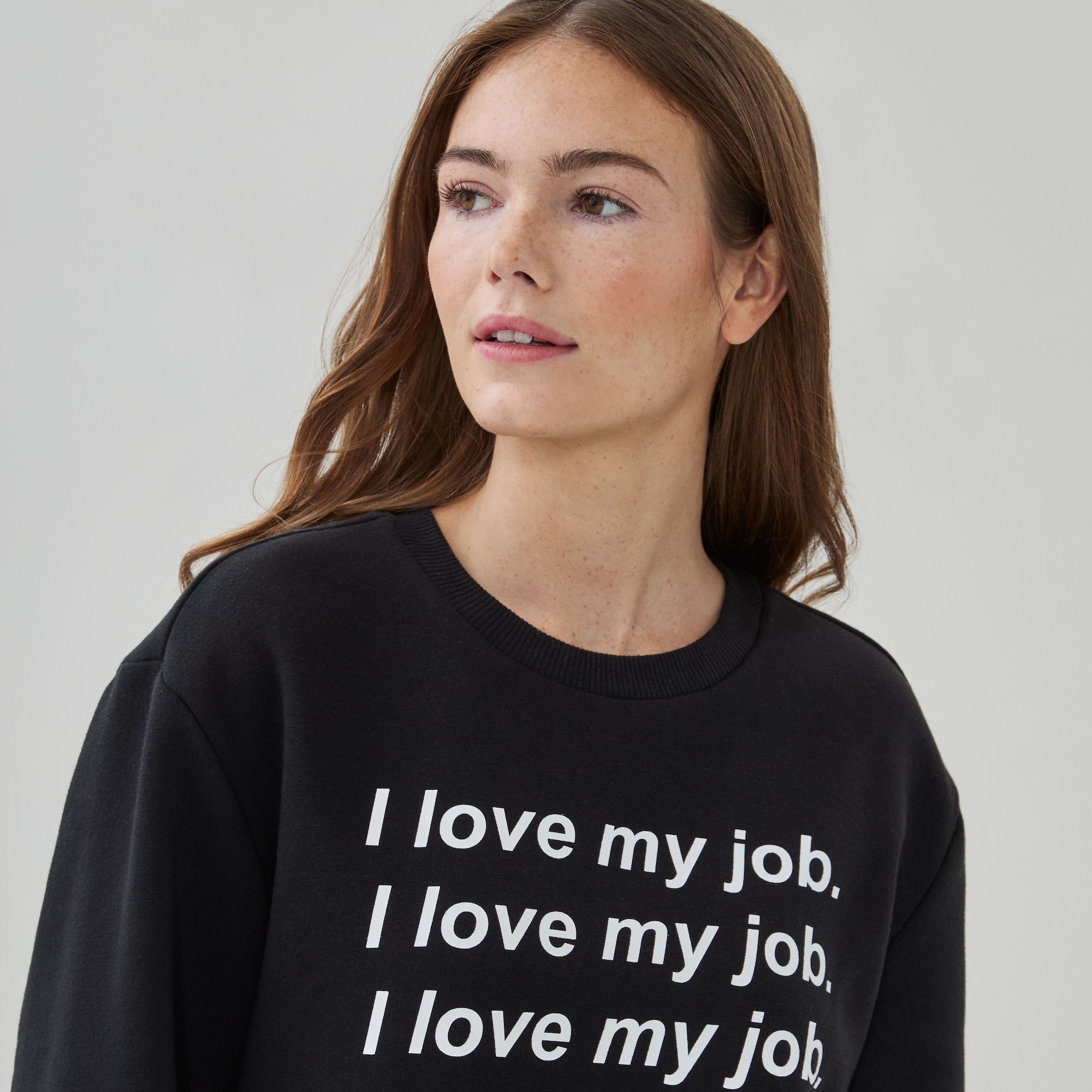 The Devil Wears Prada Sweatshirt in Black from Joe Fresh