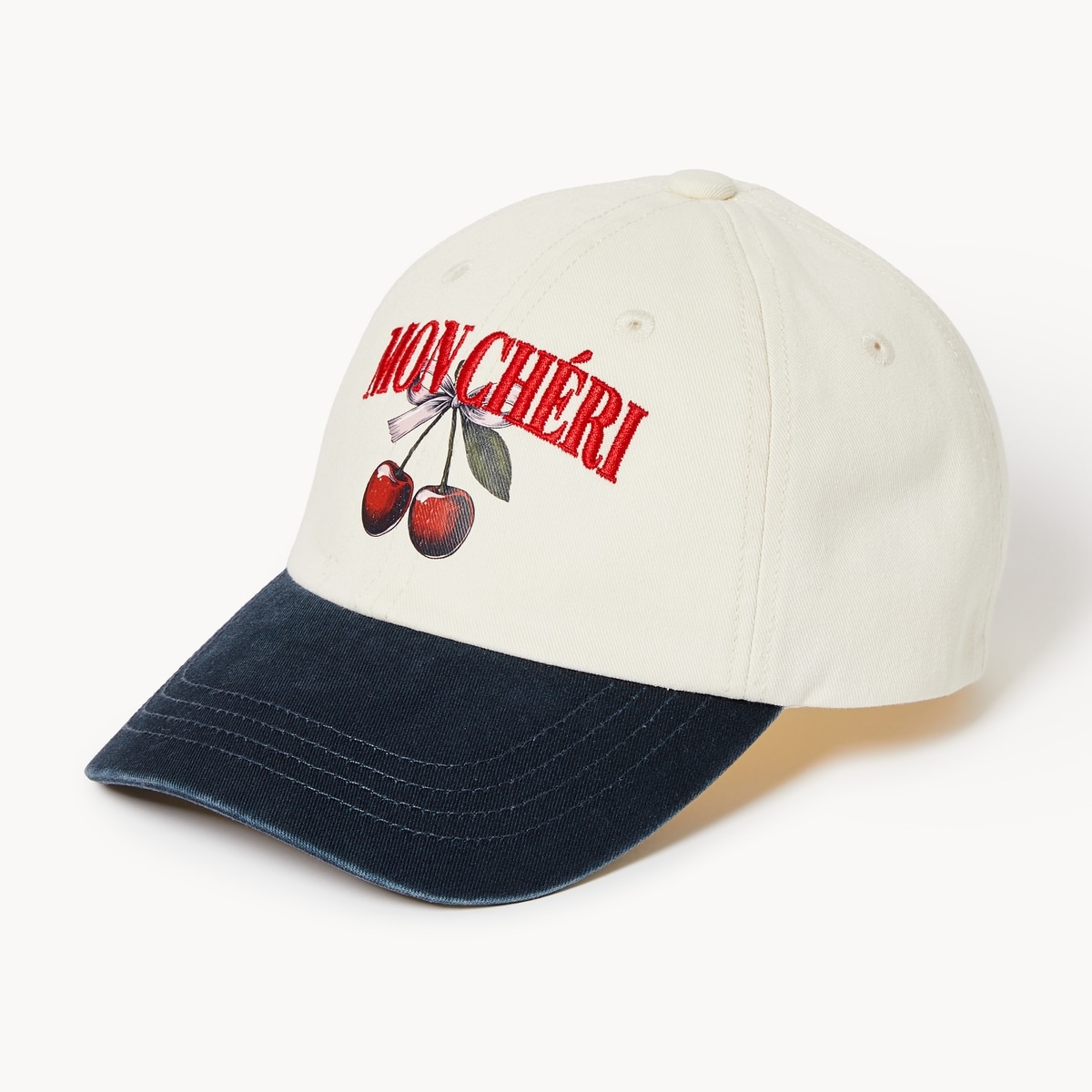 Casquette essentielle imprime - Bleu Fonc