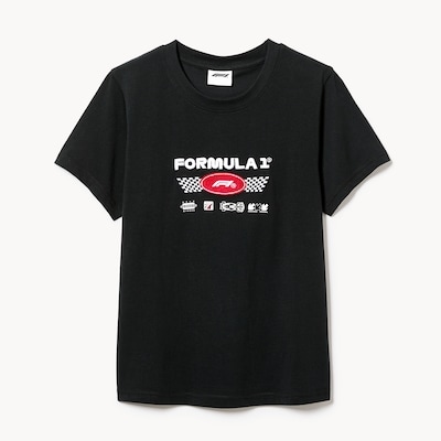 Formula 1 Graphic Baby T-Shirt - Black