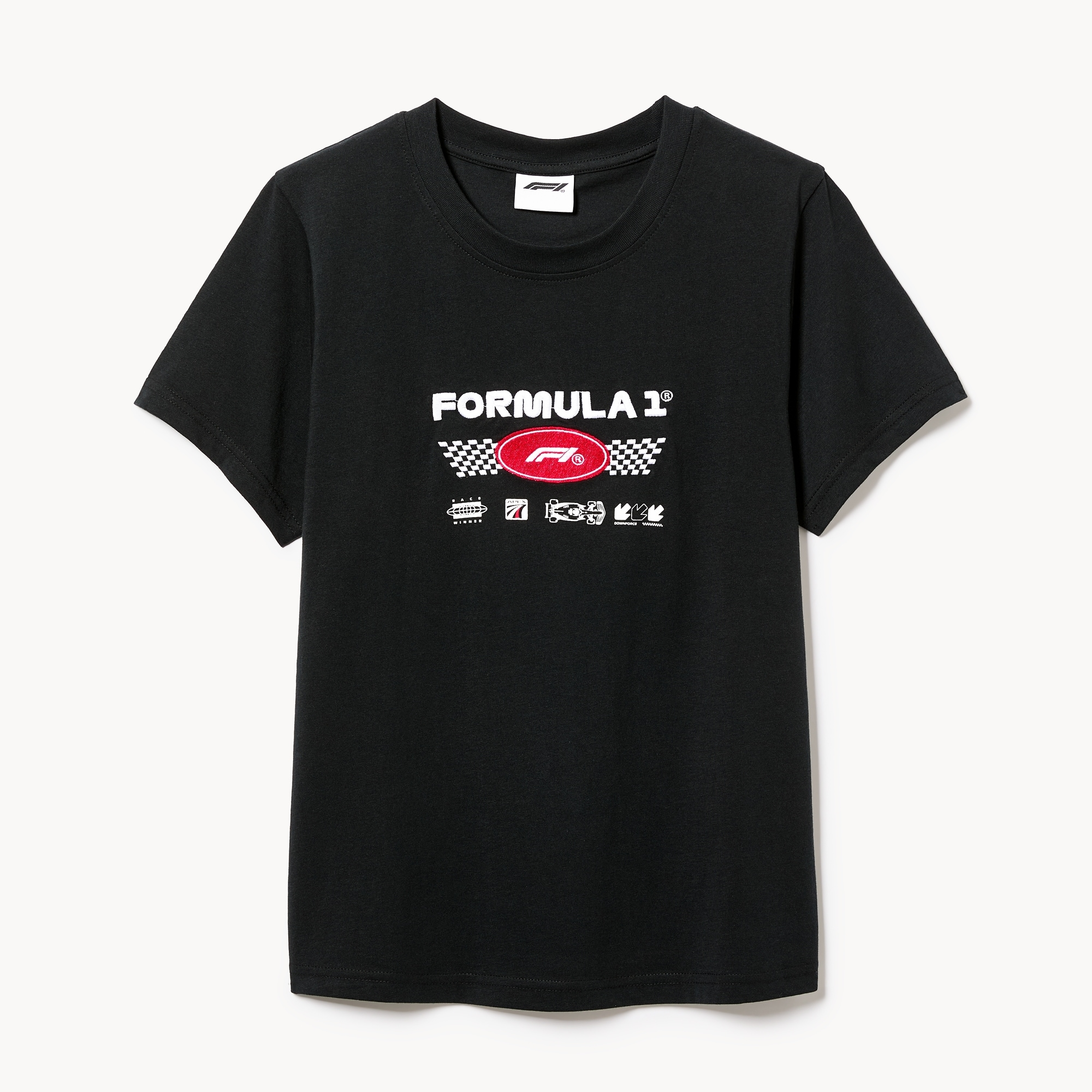 T-shirt court imprimé For in Noir from Joe Fresh