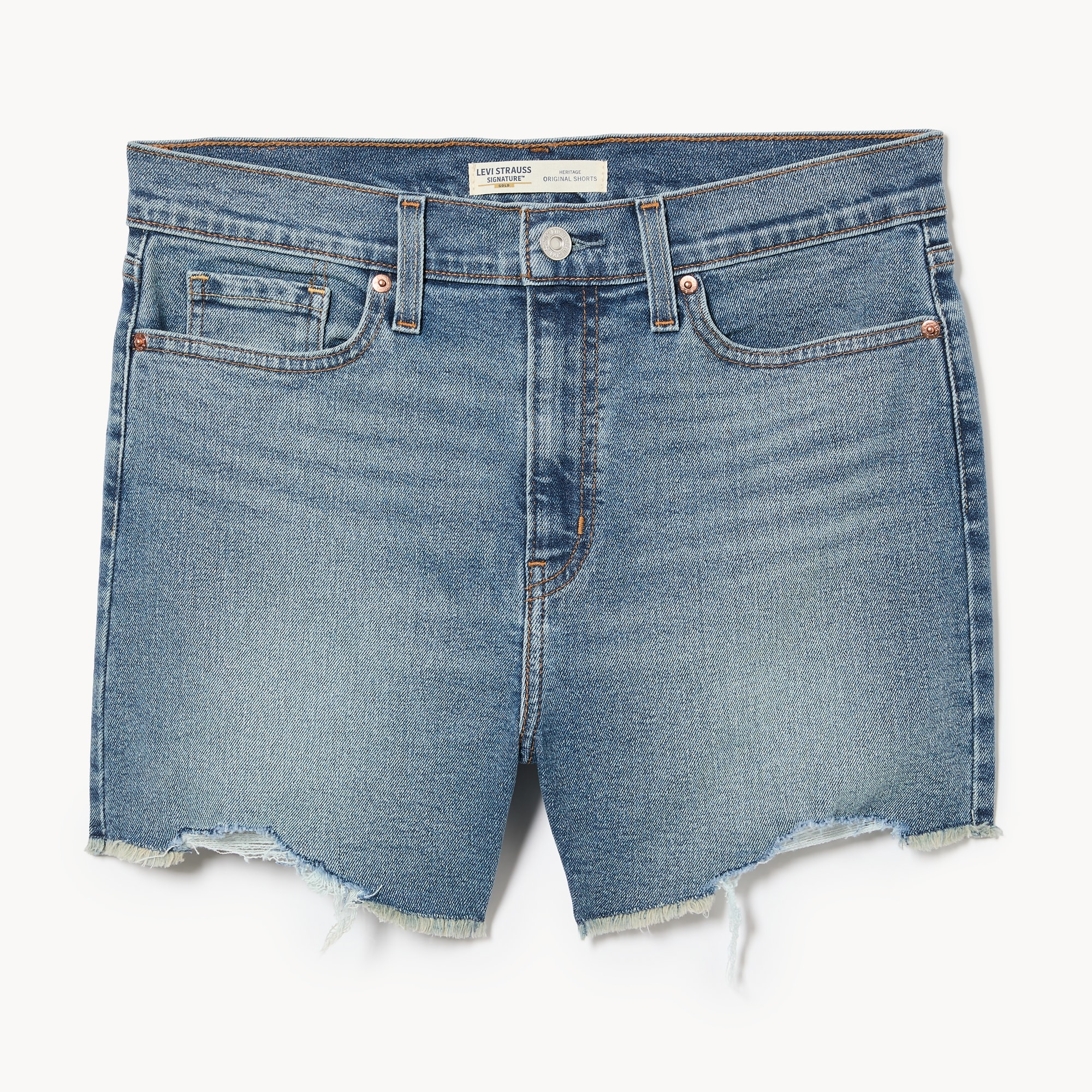 Levi Strauss Signature Gold™ Mid Rise Short in Light Wash from Joe