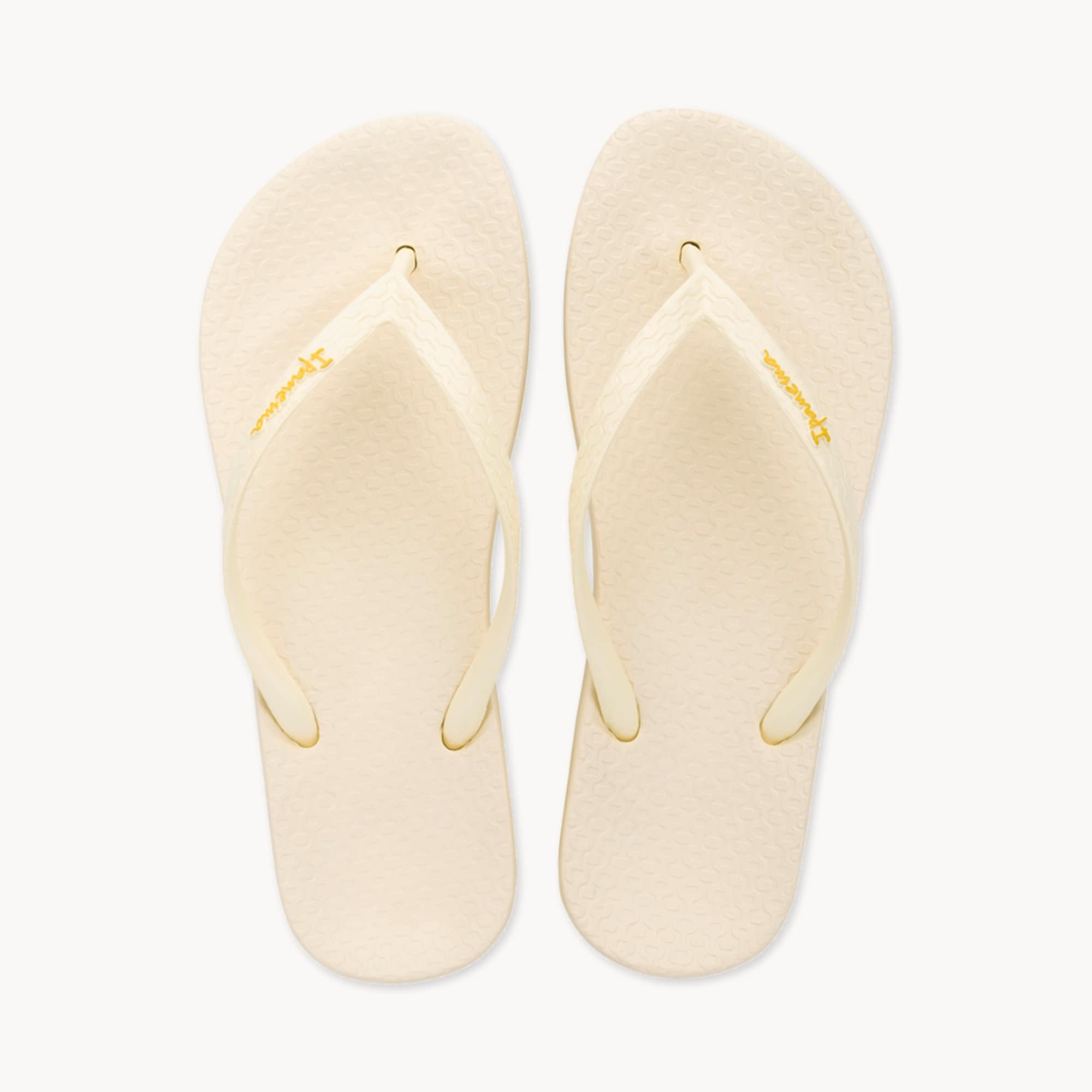 Ipanema Platform Flip Flops in Light Beige from Joe Fresh