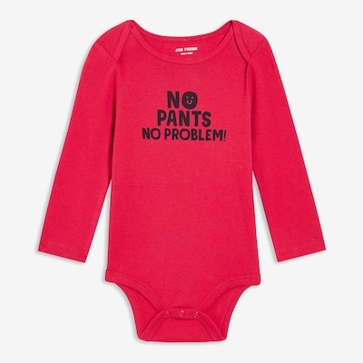 Joe Fresh T3BB033179 SW BODYSUIT,12-18,RED 1 ea, 8,00 $/1ch