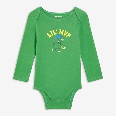 Joe Fresh T3BB033180 SW BODYSUIT,3-6,GRN 1 ea, 8,00 $/1ch