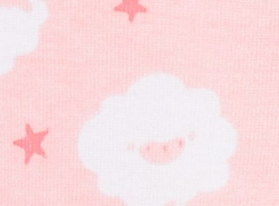 Baby Girls' Double-Zip Footed Sleeper