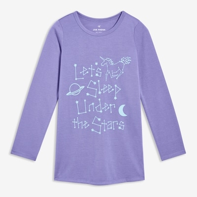 Joe Fresh Chemise de nuit pour filles 1 ea, 16,00 $/1ch