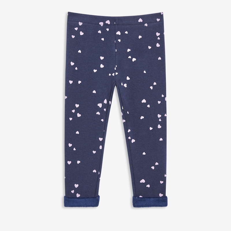 Toddler Girls' Printed Fleece Legging