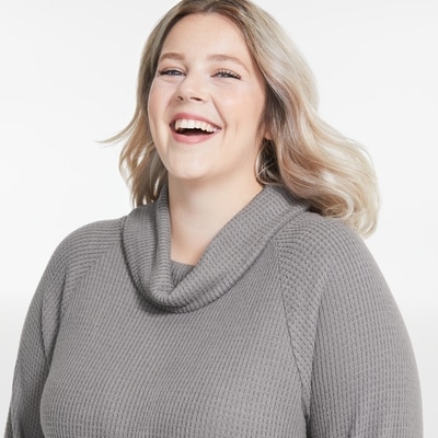 Joe Fresh Women+ Waffle Knit Sleep Top 1 ea, $24.00/1ea