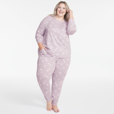 Joe Fresh Women+ Printed Sleep Jogger 1 ea, $22.00/1ea
