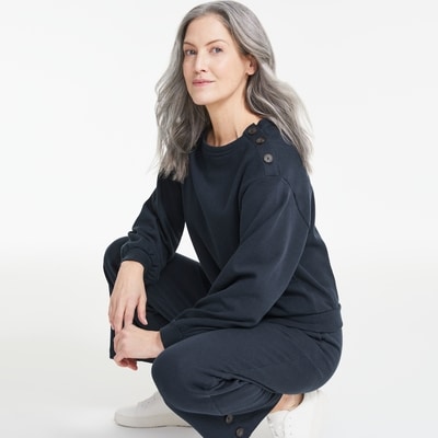 Joe Fresh Button Detail Pullover 1 ea, $34.00/1ea