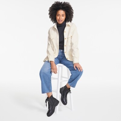 Joe Fresh T3WR034738 OWR JACKET,M,WHT 1 ea, 40,00 $/1ch