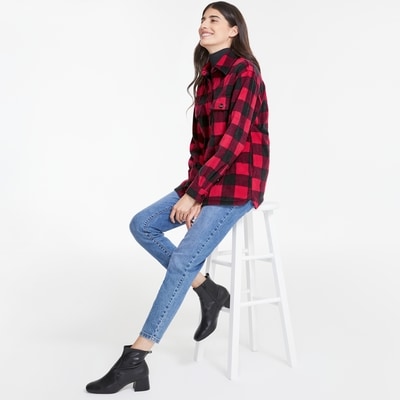 Joe Fresh Plaid Shacket 1 ea, $40.00/1ea