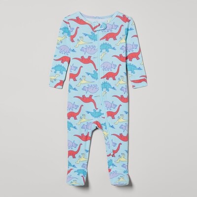 Joe Fresh Baby Boys' Double-Zip Footed Sleeper 1 ea, $14.00/1ea