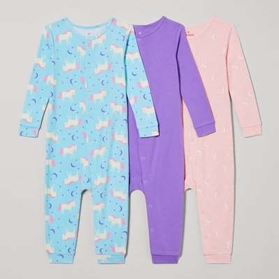 Joe Fresh Baby Girls' 3 Pack Sleeper 1 ea, $29.00/1ea